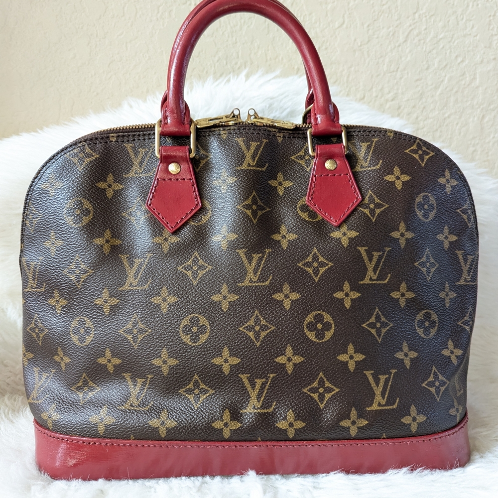 Louis Vuitton Alma PM Monogram Handbag (1995, France)